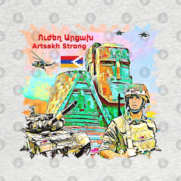 Artsakh Strong by doniainart